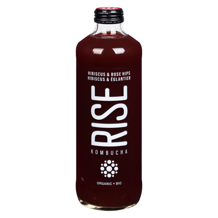 Kombucha - Hibiscus &amp; Rose Hips - 1 L