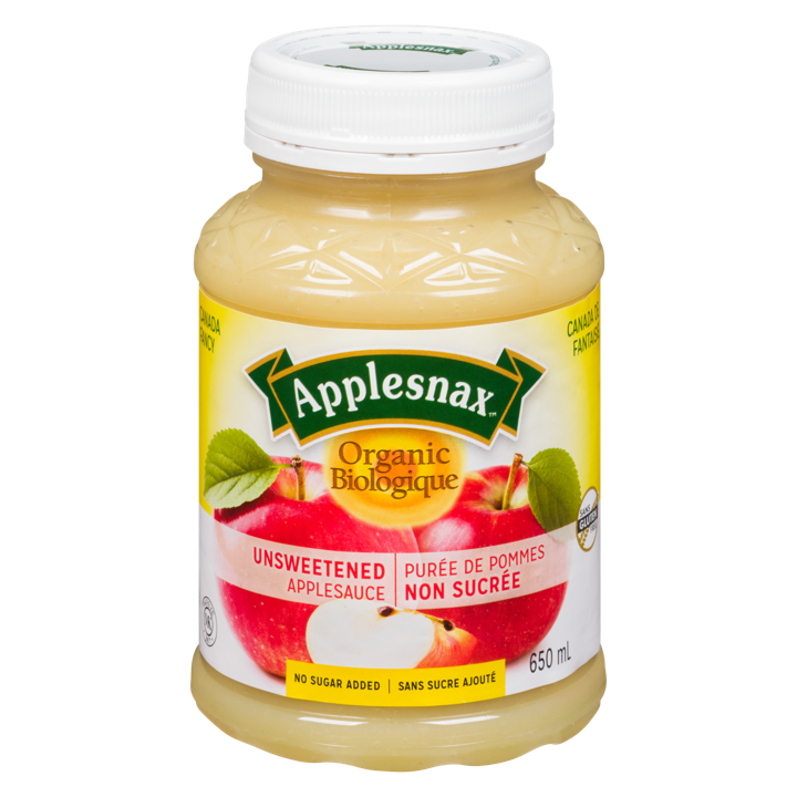 Apple Sauce - Organic Unsweetened - 650 ml