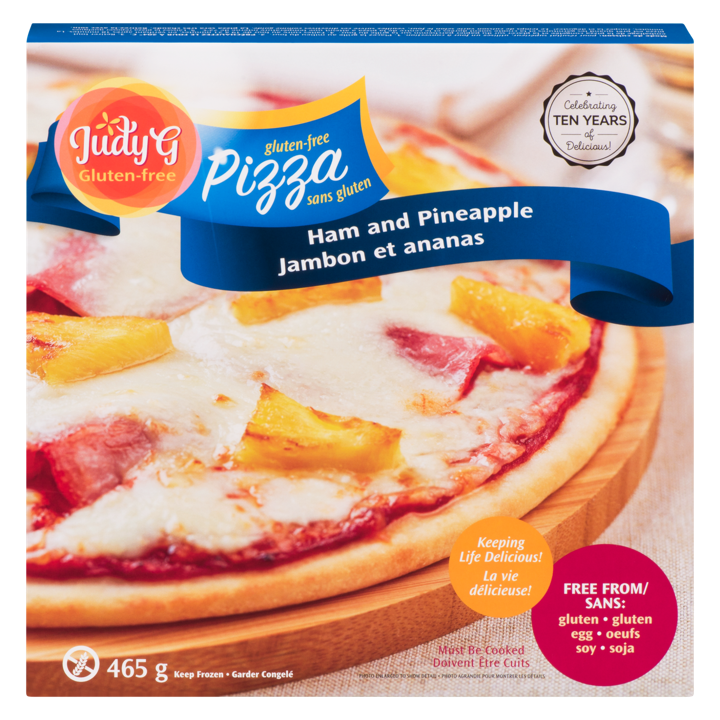 Gluten-free Pizza - Ham and Pineapple - 465 g