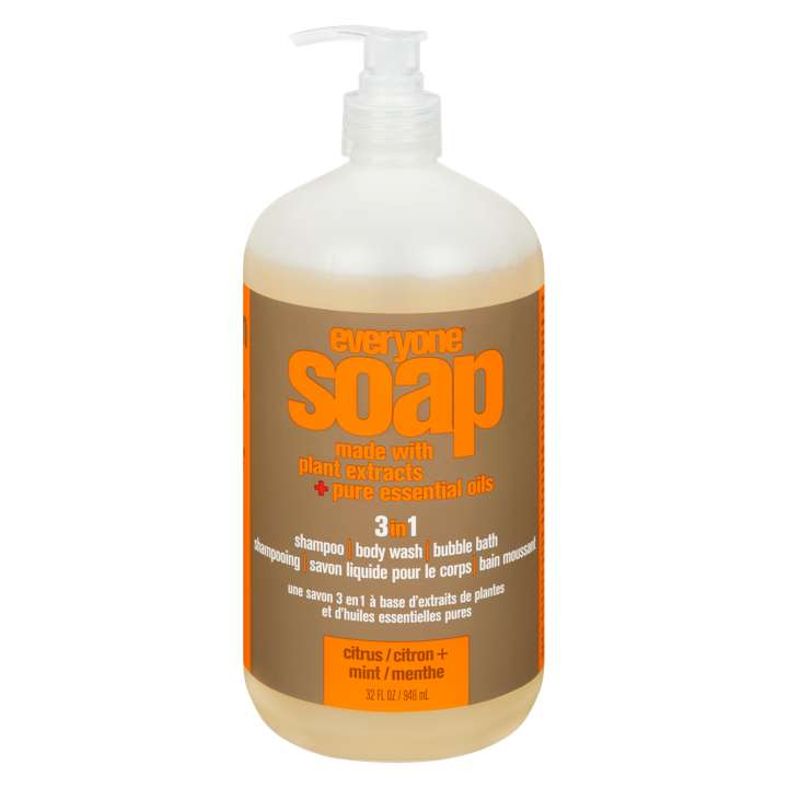 Soap 3 in 1 - Citrus + Mint - 960 ml