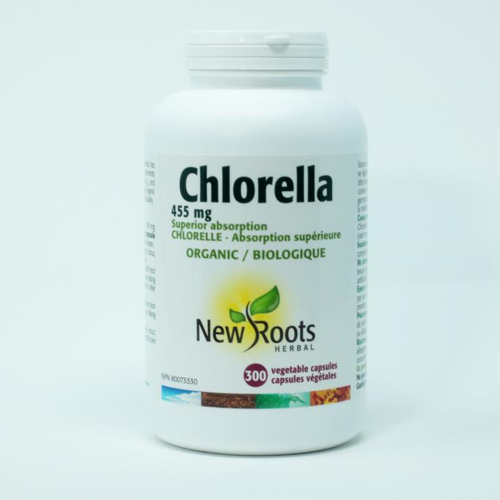 Chlorella - 455 mg - 300 capsules