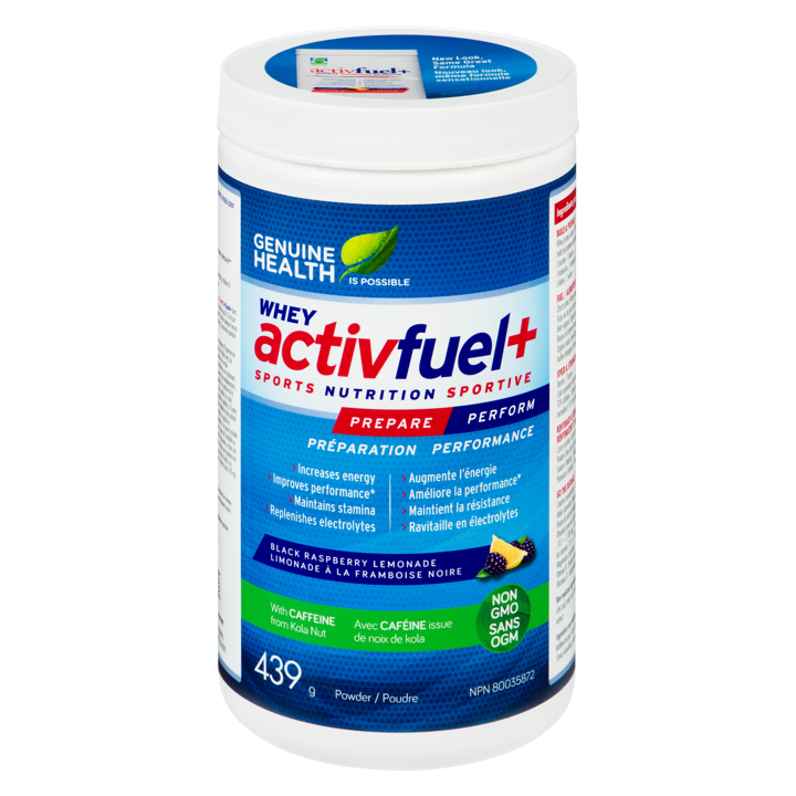 Activfuel+ Caffeine - Black Raspberry Lemonade - 439 g