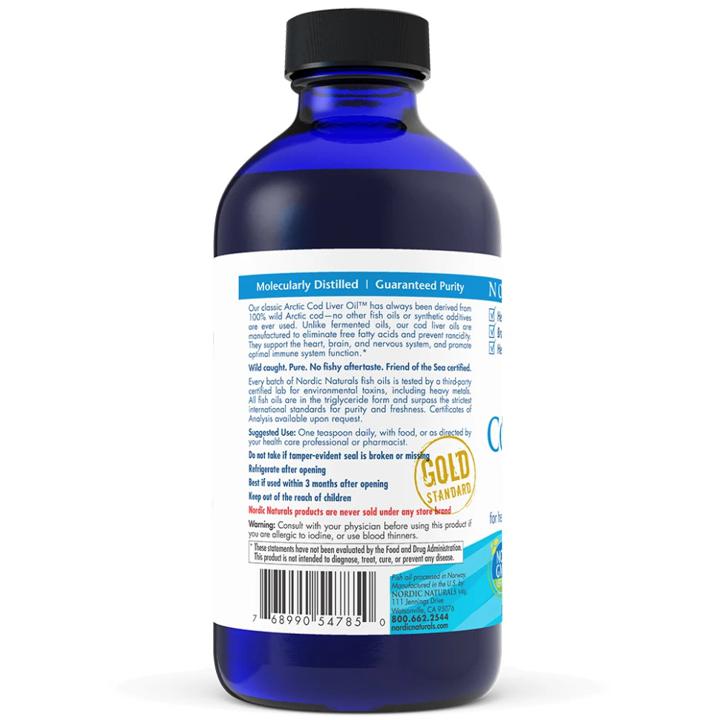 Arctic Cod Liver Oil - Orange 1,050 mg - 237 ml