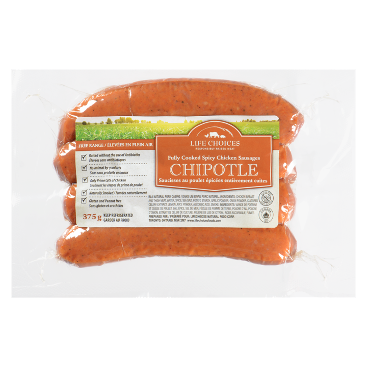 Chicken Sausages Chipotle - 375 g