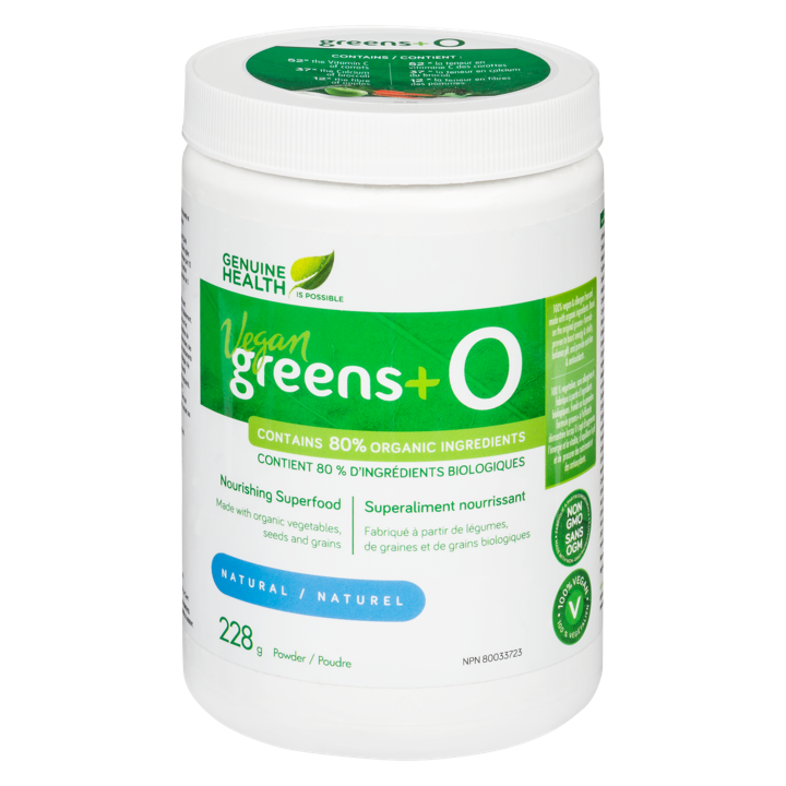 Vegan Greens+ O - Unflavoured - 228 g