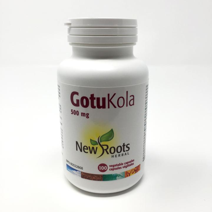 GotuKola - 500 mg - 100 veggie capsules