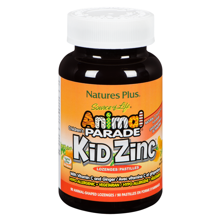 Animal Parade Kid Zinc - Tangerine - 90 lozenges