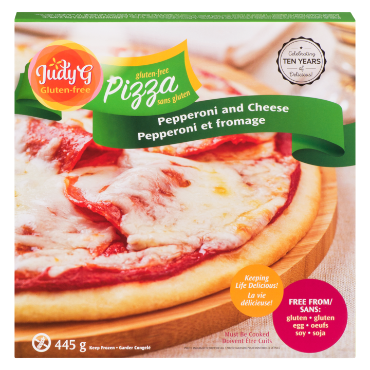 Gluten-free Pizza - Pepperoni and Cheese - 445 g