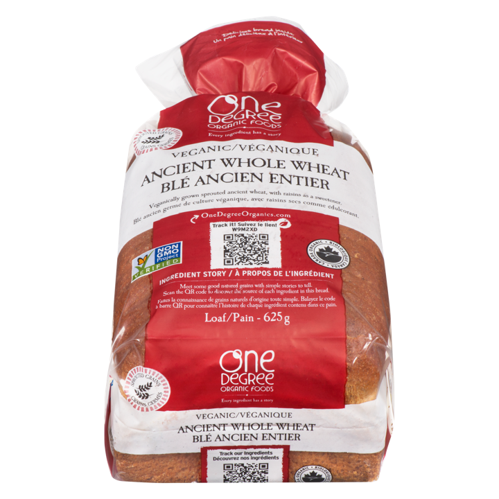 Ancient Whole Wheat Bread - 625 g