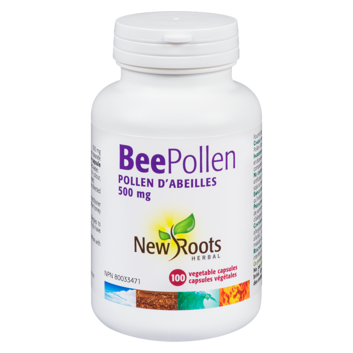 BeePollen - 500 mg - 100 veggie capsules