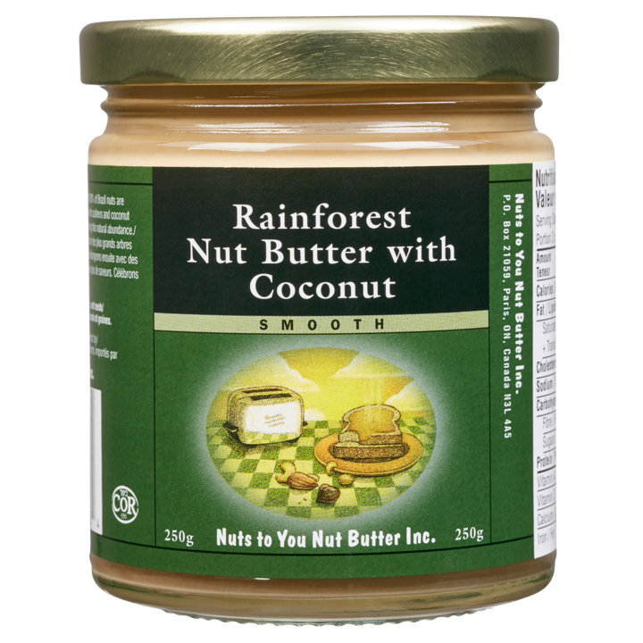 Rainforest Nut Butter with Coconut - 250 g