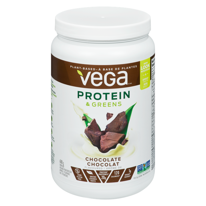 Vega Protein &amp; Greens - Chocolate - 618 g