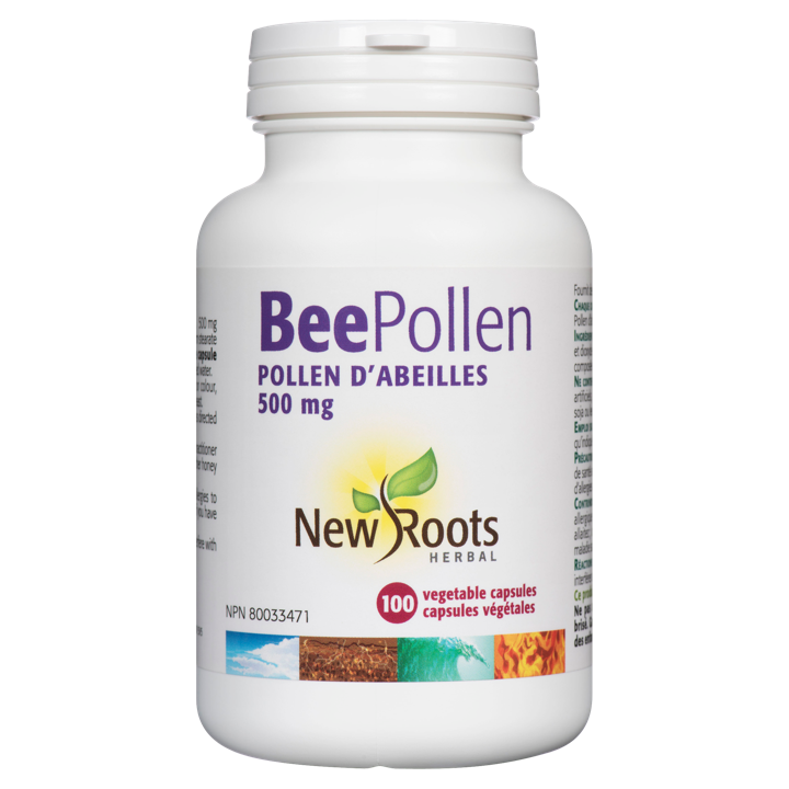 BeePollen - 500 mg - 100 veggie capsules