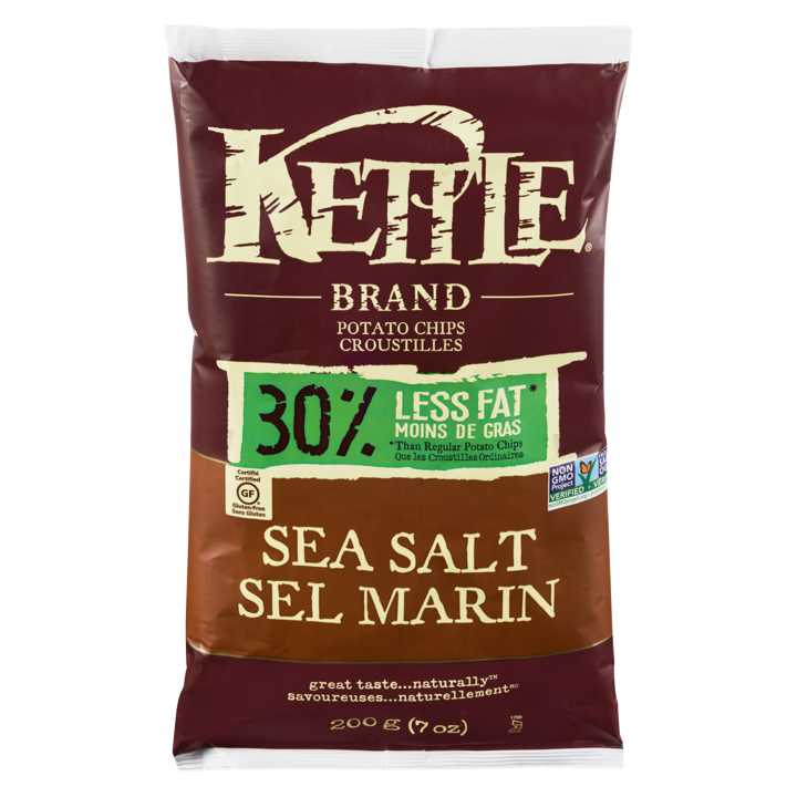 Reduced Fat Potato Chips - Sea Salt - 220 g