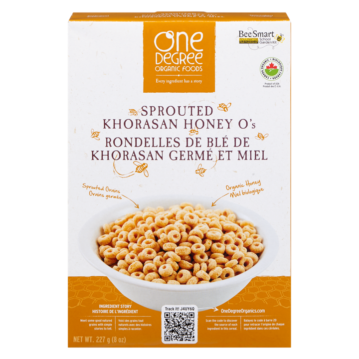 Sprouted Khorasan Honey O's - 227 g