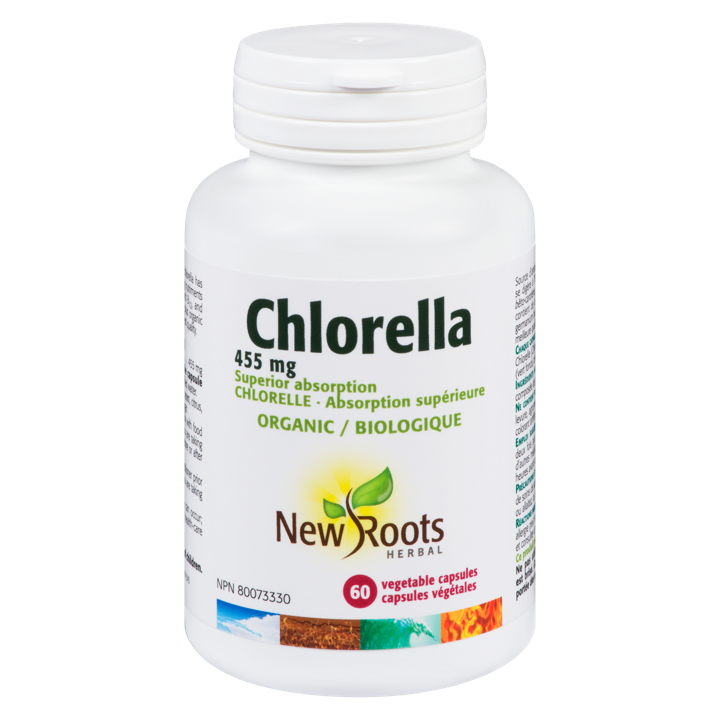 Chlorella - 455 mg - 60 capsules