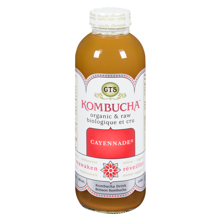 Kombucha Drink - Cayennade - 480 ml