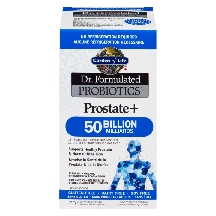 Dr. Formulated Probiotics Prostate + - 60 veggie capsules