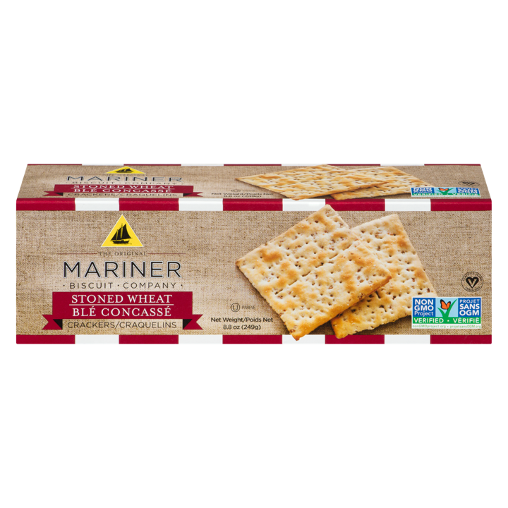 Stoned Wheat Original Crackers - 249 g