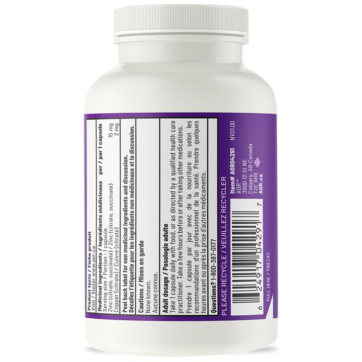 Zinc Copper Balance - 100 veggie capsules