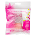 Konjac Facial Sponge Duo Sensitive - 2 count