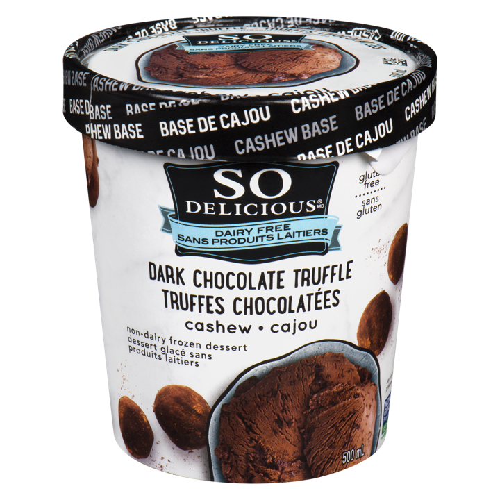 Cashew Non-Dairy Frozen Dessert - Dark Chocolate Truffle - 473 ml