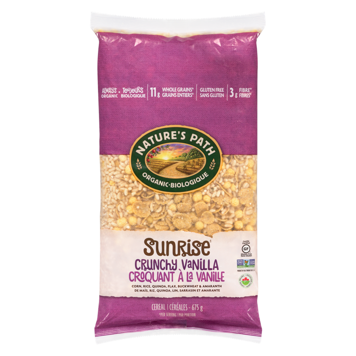 Sunrise Cereal - Crunchy Vanilla - 675 g