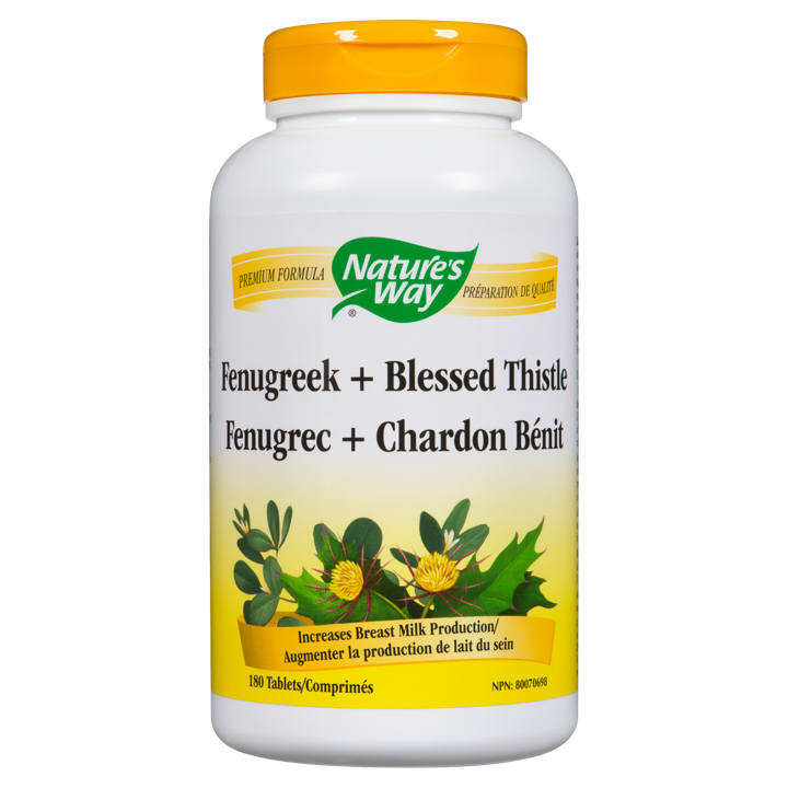 Fenugreek Blessed Thistle - 180 tablets