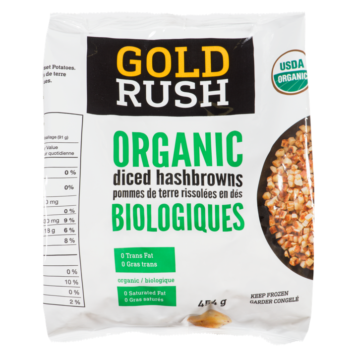 Organic Diced Hashbrowns - 454 g