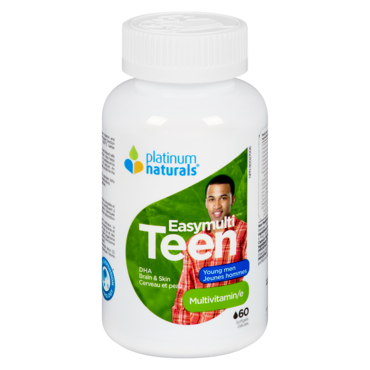 Easymulti Teen Young Men Multivitamin - 60 capsules