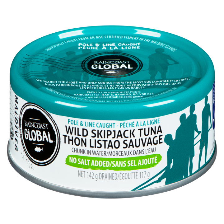 Wild Skipjack Tuna - No Salt Added - 142 g