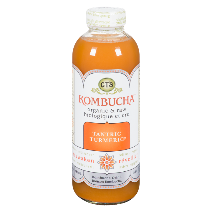 Kombucha Drink - Tantric Turmeric - 480 ml