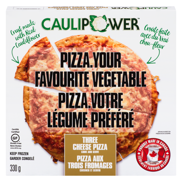 Cauliflower Pizza - Three Cheese - 330 g