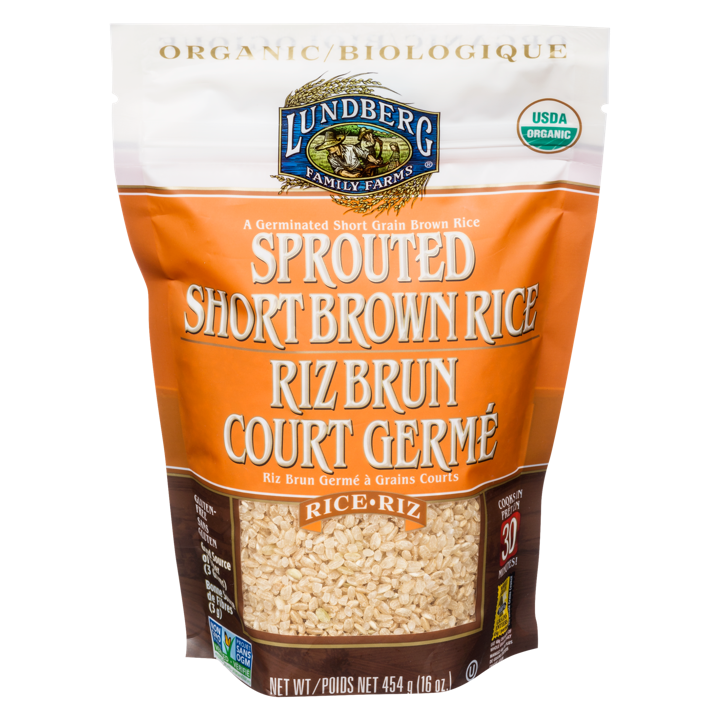 Sprouted Rice - Short Brown - 454 g