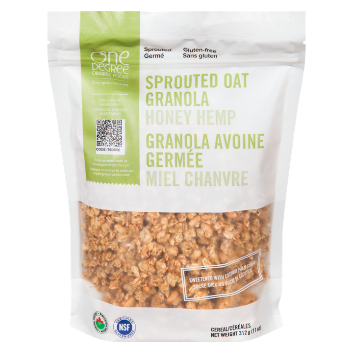 Sprouted Granola - Honey Hemp - 312 g