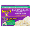 Macaroni &amp; Cheese - Shells &amp; White Cheddar - 6 x 170 g