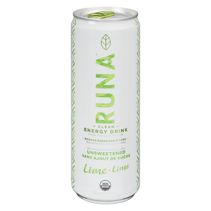 Energy Drink - Unsweetened Lime - 355 ml