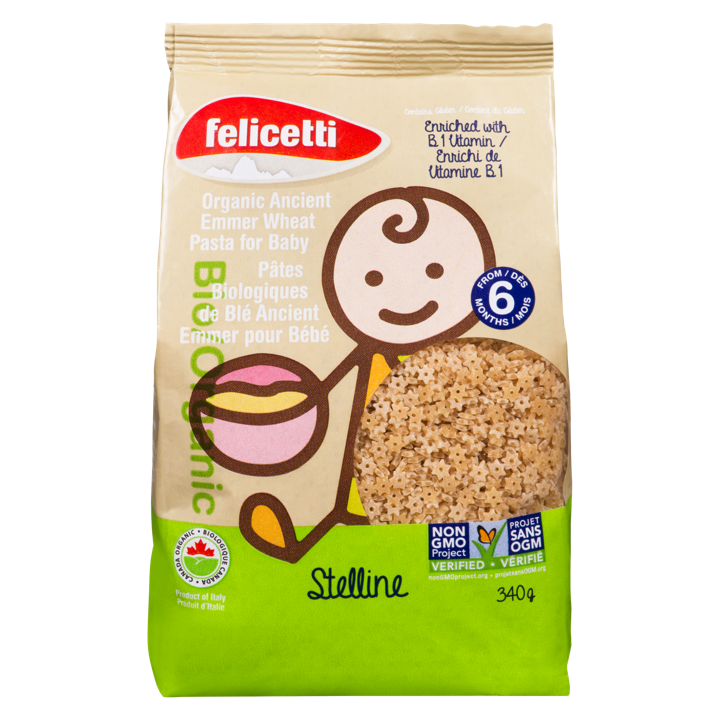 Baby Pasta - Stelline 6+ months - 340 g