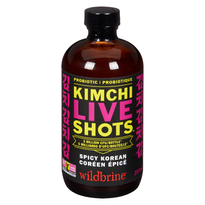 Probiotic Live Shots - Korean Spicy Kimchi - 237 ml