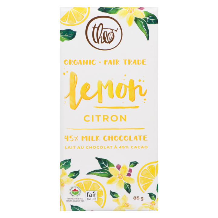 Chocolate Bar - Lemon Milk - 85 g