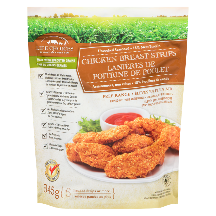 Chicken Breast Strips - 345 g