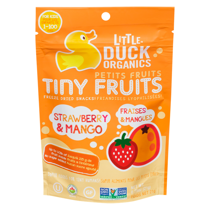 Tiny Fruits - Strawberry &amp; Mango 12+ months - 21 g