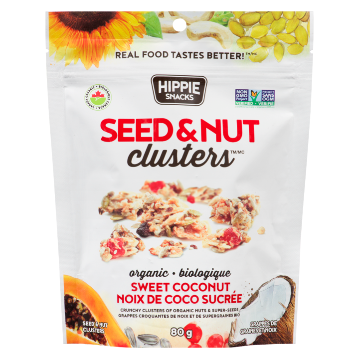 Seed &amp; Nut Clusters - Sweet Coconut - 80 g