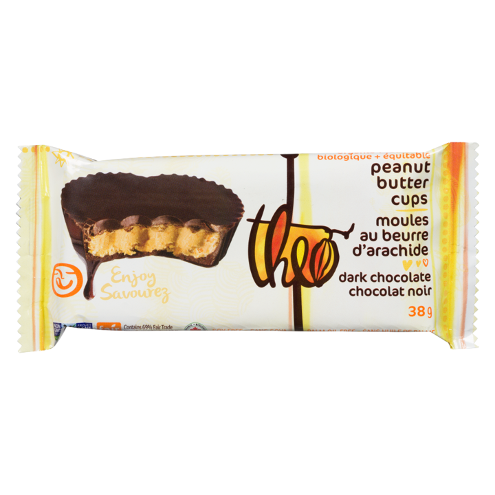 Peanut Butter Cups - Dark Chocolate - 38 g