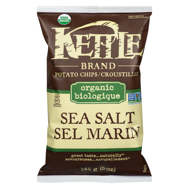 Organic Potato Chips - Sea Salt - 142 g