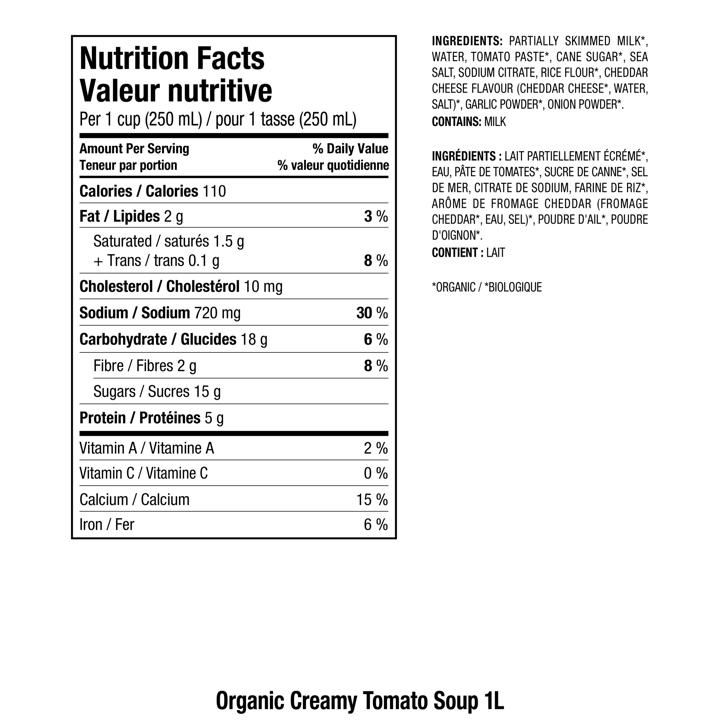 Soup - Creamy Tomato - 1 L