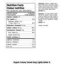 Soup - Creamy Tomato Light in Sodium - 1 L