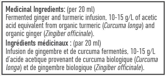 Fermented Turmeric Ginger - 250 ml