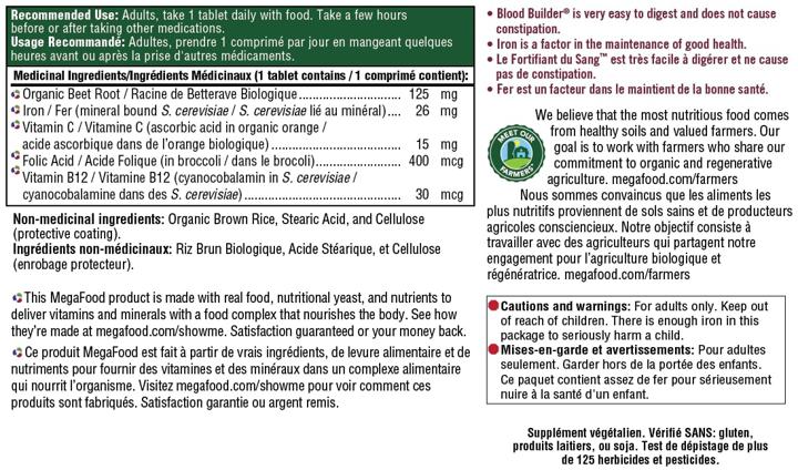 Blood Builder - 30 tablets