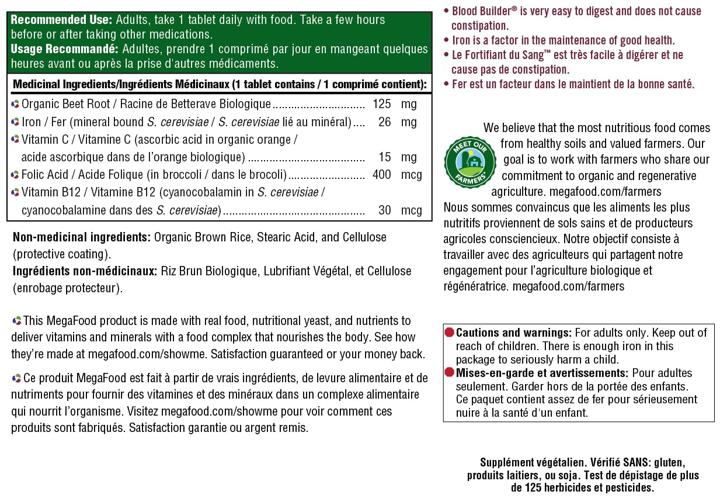 Blood Builder - 72 tablets